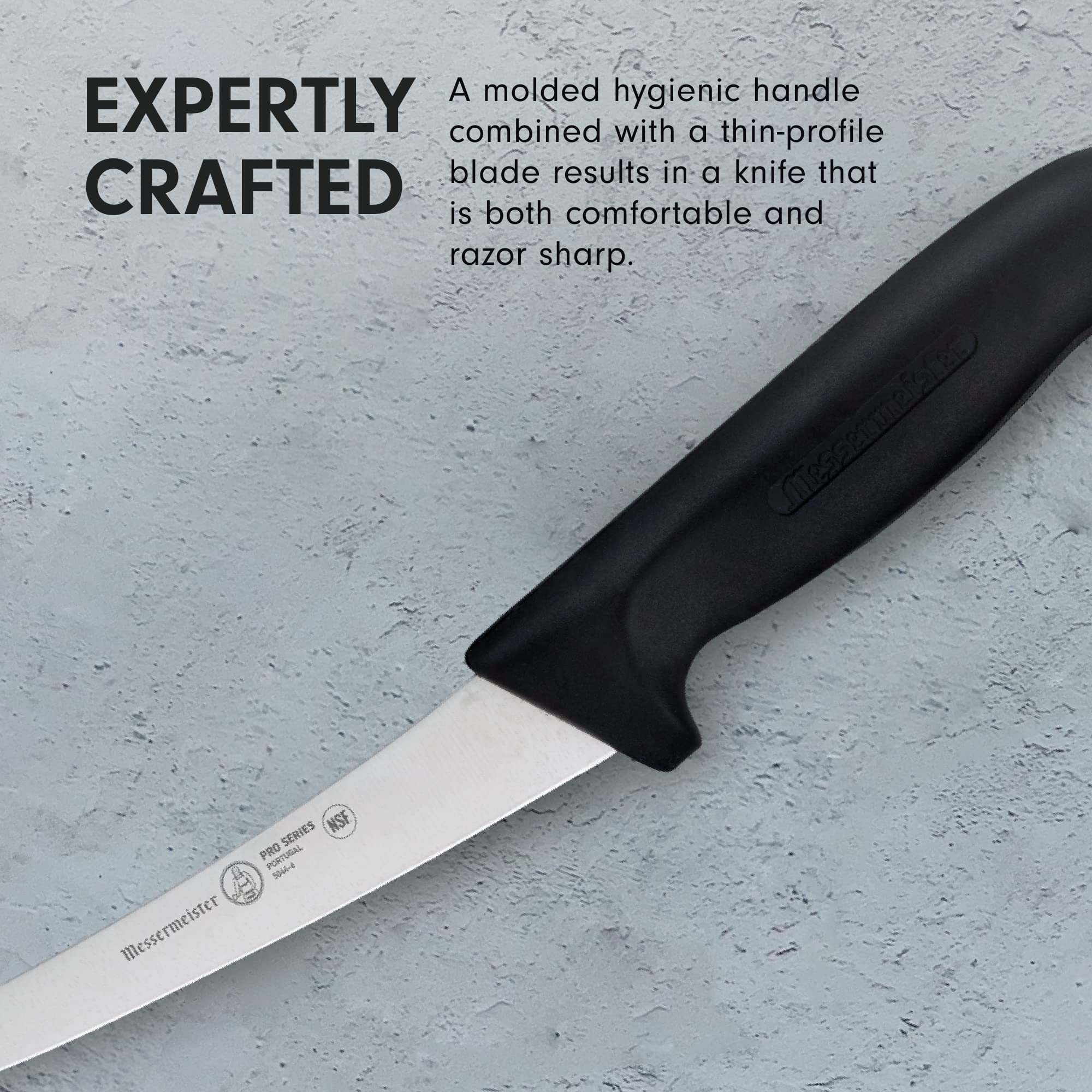 Amazon.com: Messermeister Pro Series 6” Semi-Flexible Curved